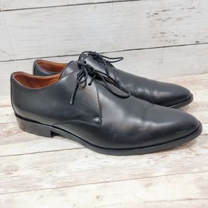 Everlane the modern oxford in black leather